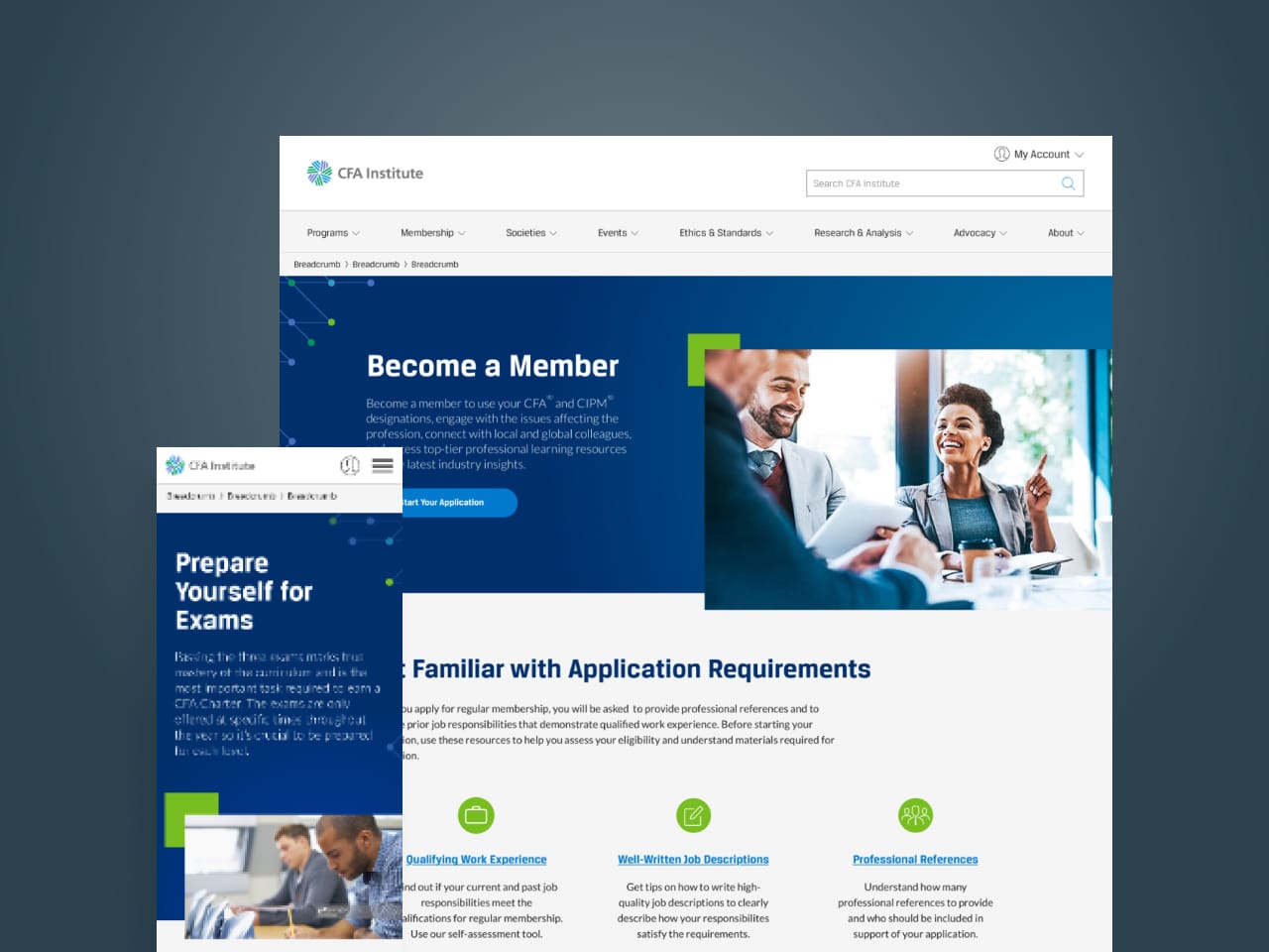 A Digital Experience to Match a Remarkable Reputation